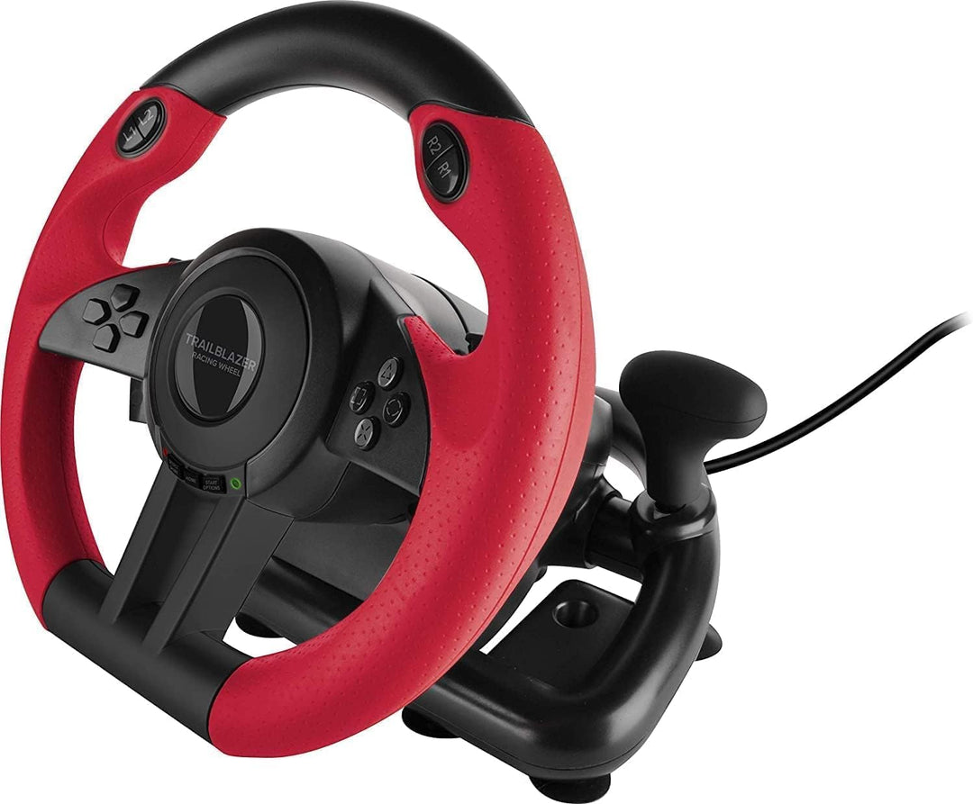 Speedlink TRAILBLAZER Racing Wheel – Gaming Lenkrad für PC, PS4, PS3, Xbox One, Xbox Series, Switch,