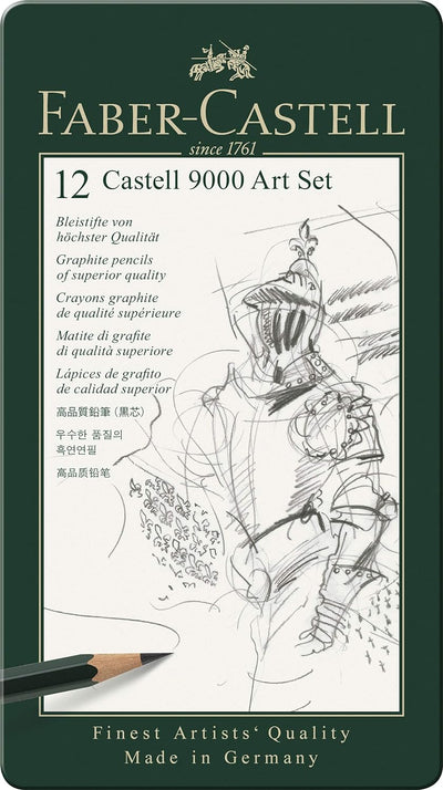 Faber-Castell 117511 - Aquarellstift Albrecht Dürer 120er Metalletui & 119065 - Bleistift Castell 90