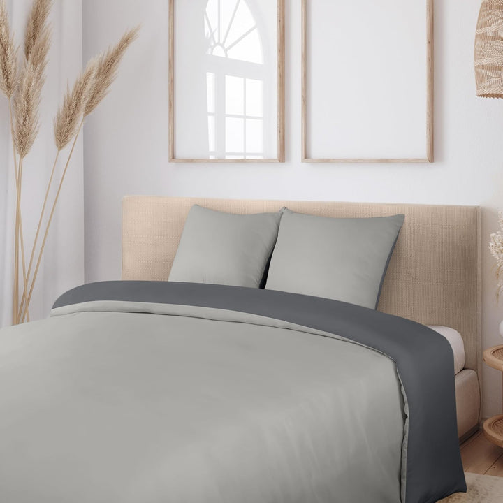 Utopia Bedding Bettwäsche 200x200 Set - Mikrofaser Bettbezug 200x200 cm + 2 Kissenbezüge 80x80 cm -