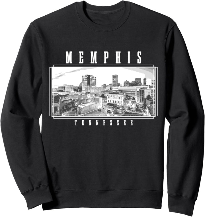 Memphis Tennessee Vintage Souvenir Skyline USA Sweatshirt
