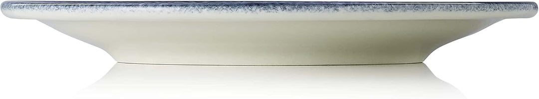 WAS Germany Teller, flach, Ø 23 cm, Set á 6 Stück, marina, Porzellan Ø 23 cm (6 Stück) Vida Marina,