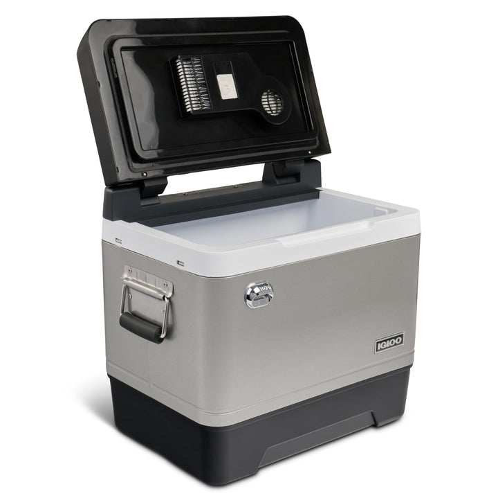 IGLOO Legacy42 elektrische Kühlbox, 12V und 230V, 42L - Mini-Kühlschrank für Auto, Camping, Urlaub,