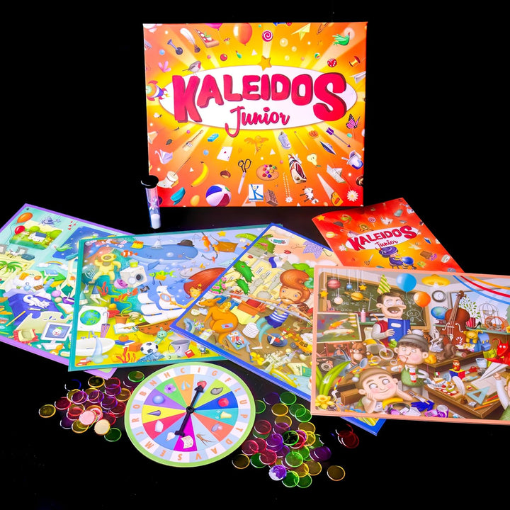 Kaleidos Junior: Farbenfrohe Abenteuer in Einer Welt versteckter Objekte - Eine anregende visuelle R