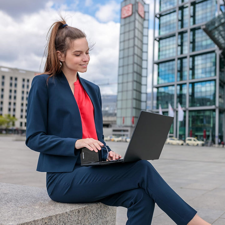 Verbatim Store 'n' Go SuperSpeed, 2 TB, Schwarz, Externe Festplatte, USB 3.0, Festplatte extern, für