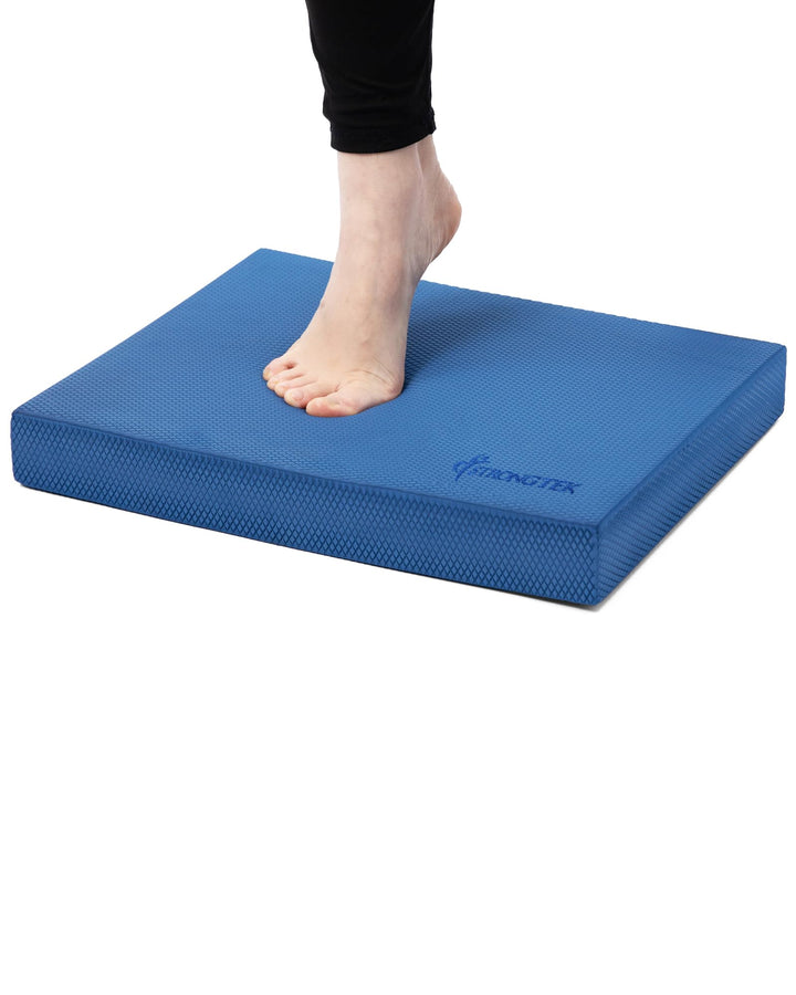 StrongTek Professional Foam Exercise Balance Pad.15.8" x 13" x 2", High Density TPE Schaum Kniepolst