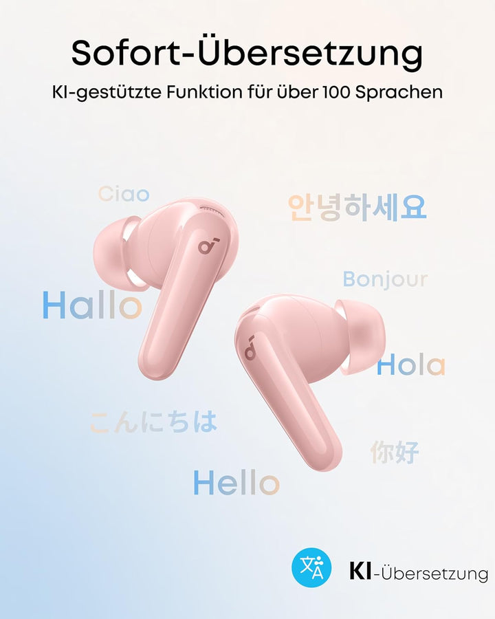soundcore P31i by Anker, adaptives Noise Cancelling in Echtzeit, Hi-Res Sound, kabellose Bluetooth-K