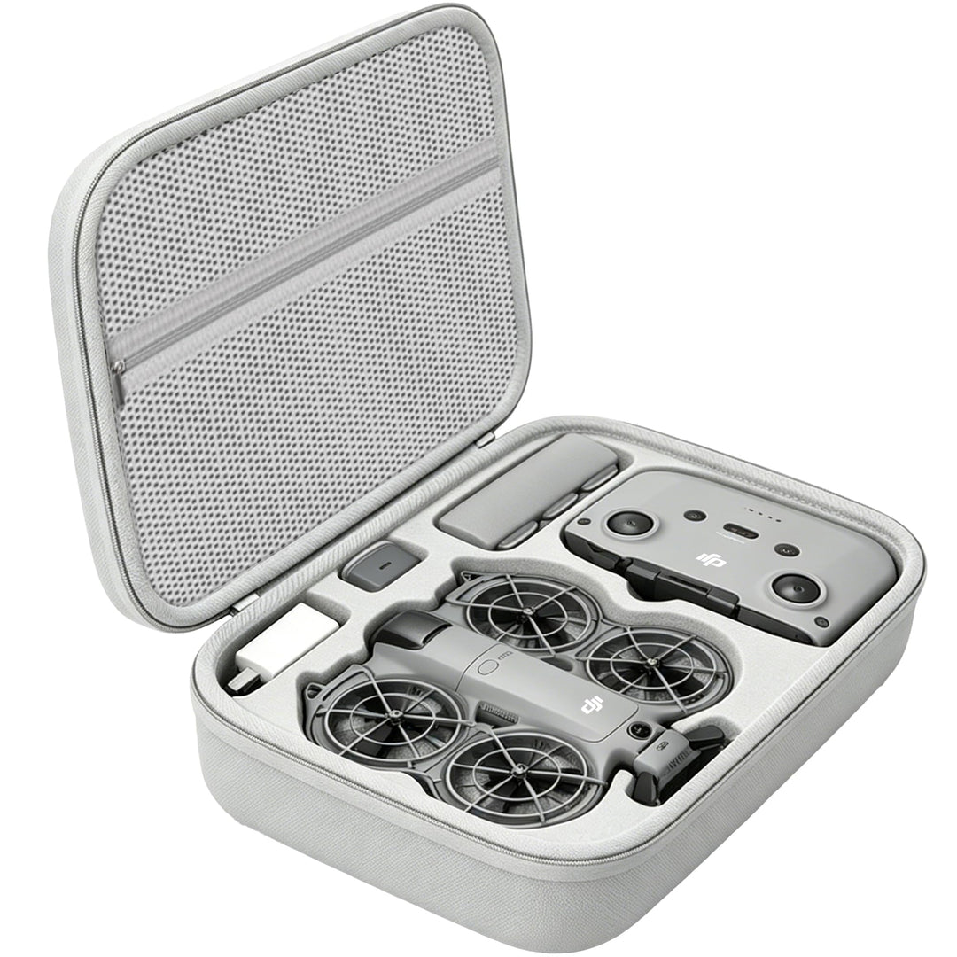 Tasche für DJI Neo 2 Case, Tragetasche für DJI Neo 2 Fly More Combo Zubehör, Tragbar PU Case Compati