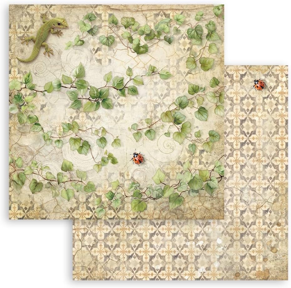 Stamperia - Scrapbook Paper Pad for Scrapbooks, Albums, Cards, Bullet Journals and More, Acid Free,