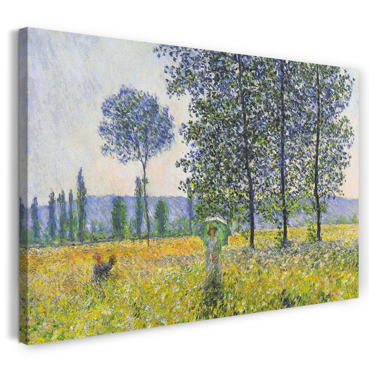 Printed Paintings Leinwand (80x60cm): Claude Monet - Pappeln im Sonnenlicht 80x60 cm, 80x60 cm