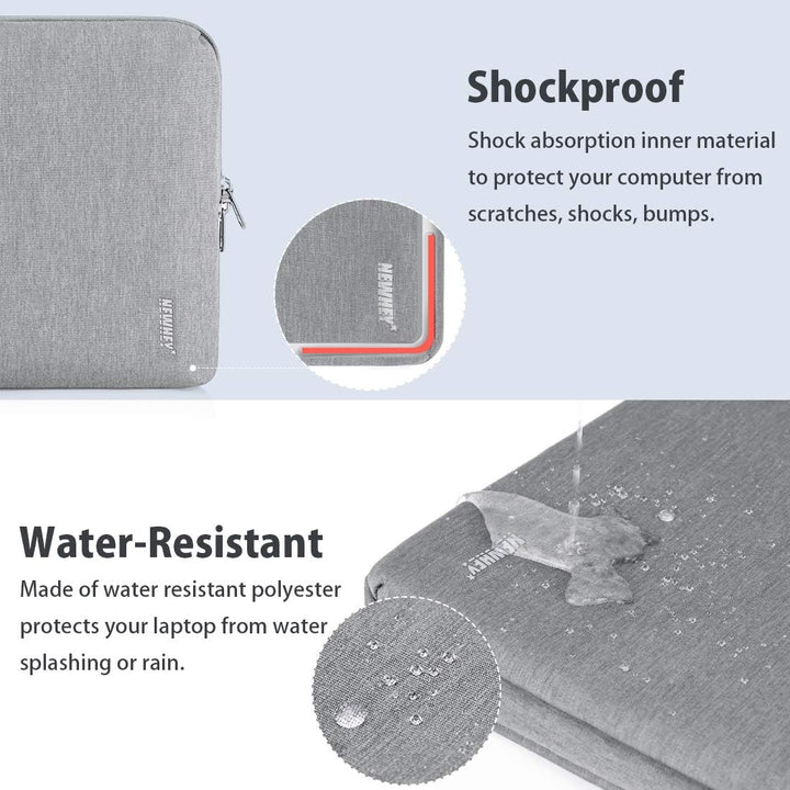 NEWHEY Laptophülle 14 Zoll Stossfest Laptop Notebook Tasche Hülle Wasserdicht Schutzhülle Sleeve Cas