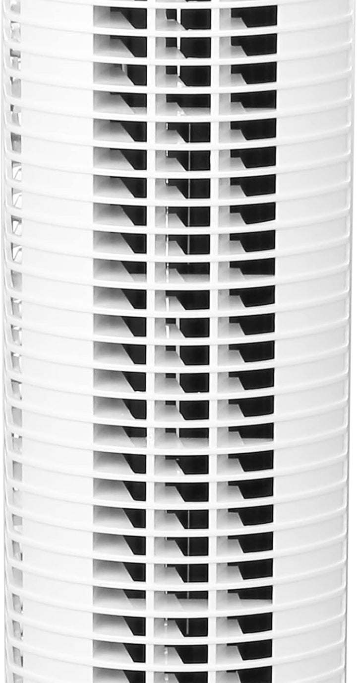 Emerio Turmventilator mit Timer 3 Geschwindigkeitsstufen nachhaltige 35 Watt Leistung zuschaltbare S
