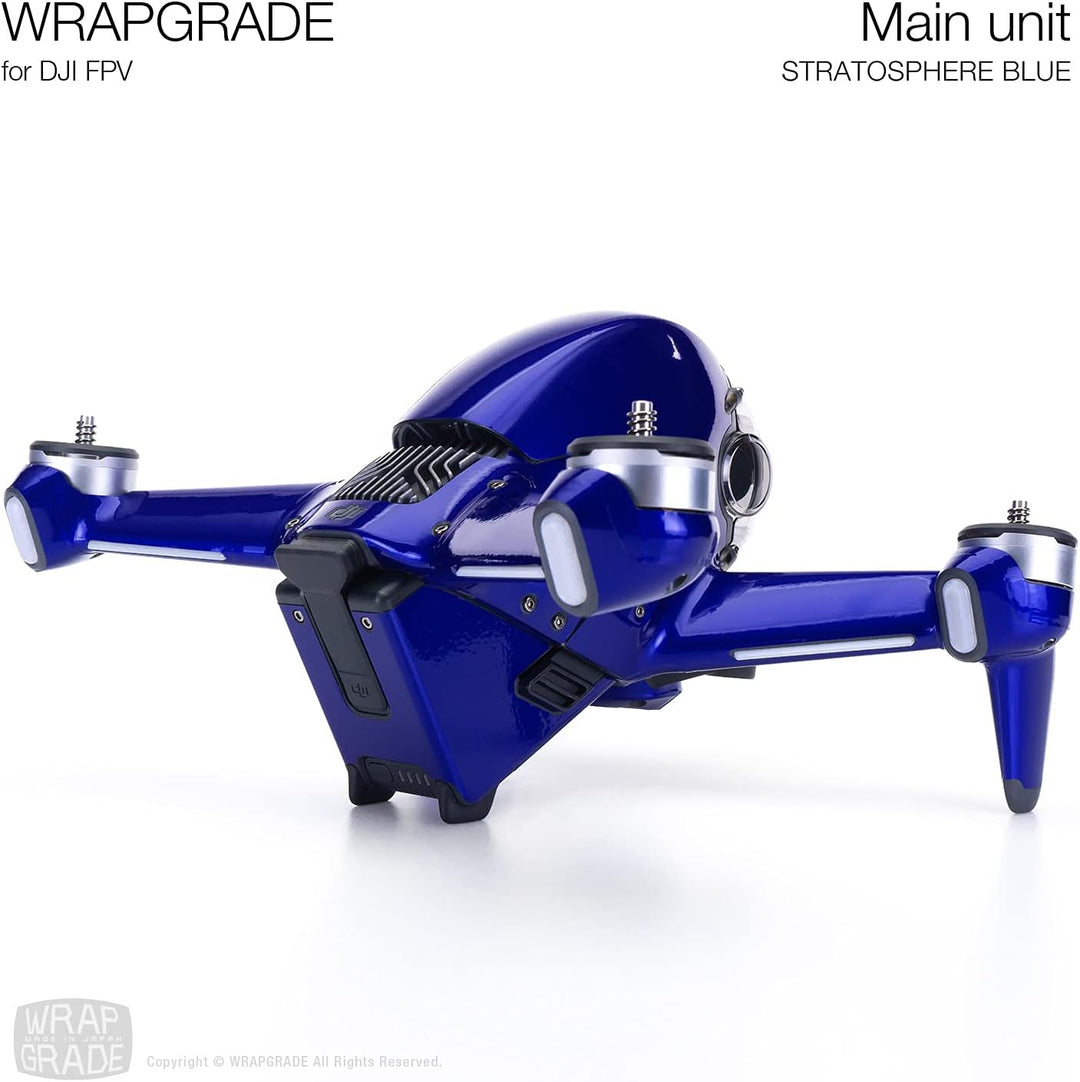 WRAPGRADE Skin Kompatibel mit DJI FPV (Stratosphere Blue)