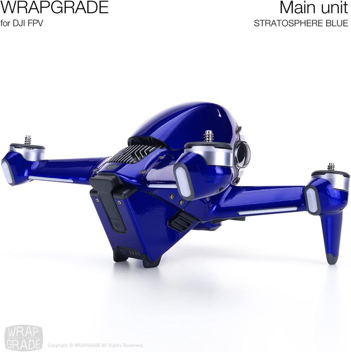 WRAPGRADE Skin Kompatibel mit DJI FPV (Stratosphere Blue)