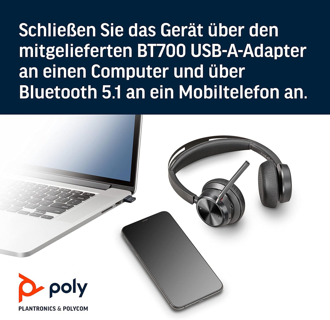 Poly Voyager Focus 2 UC USB-A Headset - B-Ware
