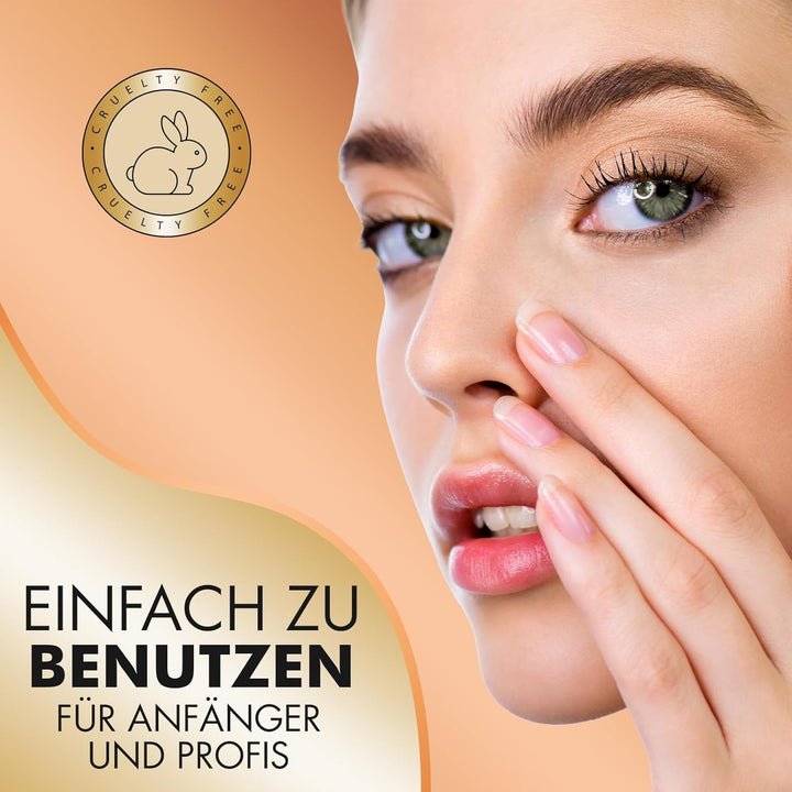 Augenbrauen Lifting Set, Brow Lifting Kit 6–8 Wochen, 15 Anwendungen, DIY Laminierung Set mit Anleit