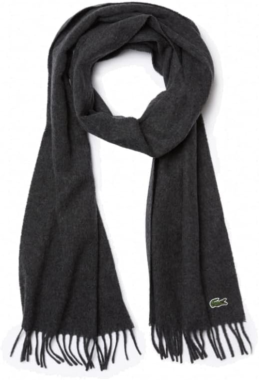 Lacoste - Schal, Grau, Taille Unique