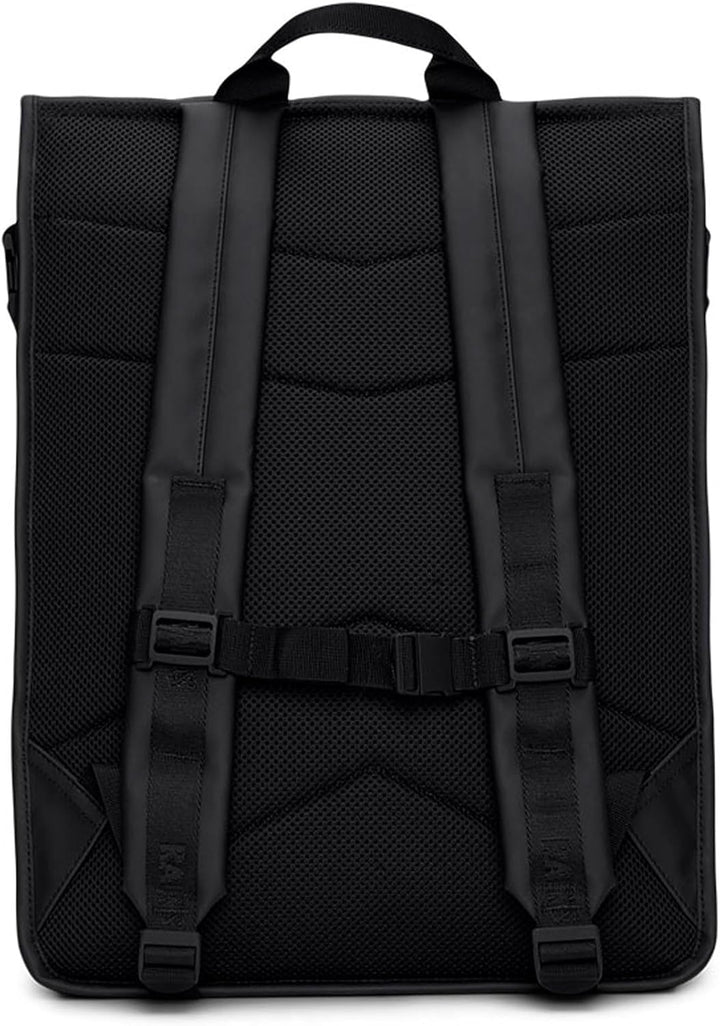 Trail Rolltop Backpack Black Rucksack