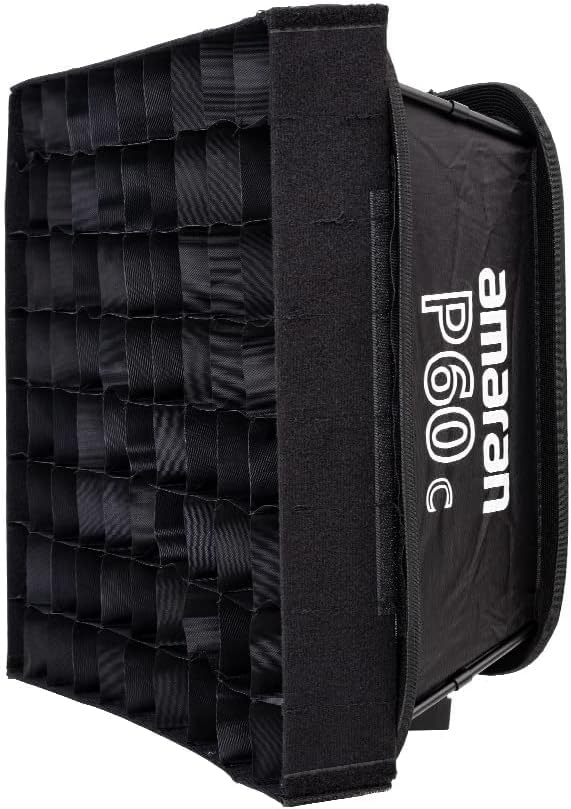 Aputure Amaran P60C RGBWW Full-Color Videoleuchte LED Panel, CRI95+ TLCI 96+ 2500-7500K 60W, unterst
