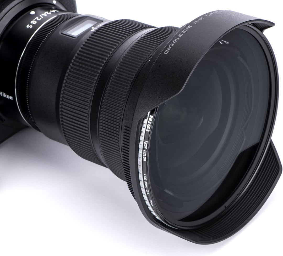 NiSi 112mm Zirkulare True CPL für Nikon Z 14-24mm f2.8 S True Color CPL, True Color CPL