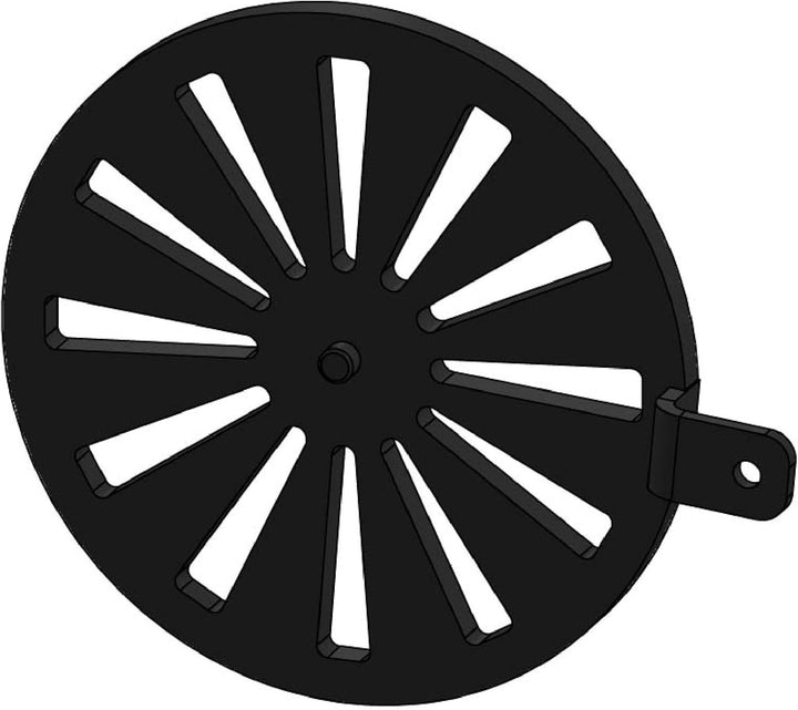 Kaminrost/Ascherost Rund Ø 200 x 10 mm passend für Olsberg** Kaminöfen inkl. Modellübersicht - Asche