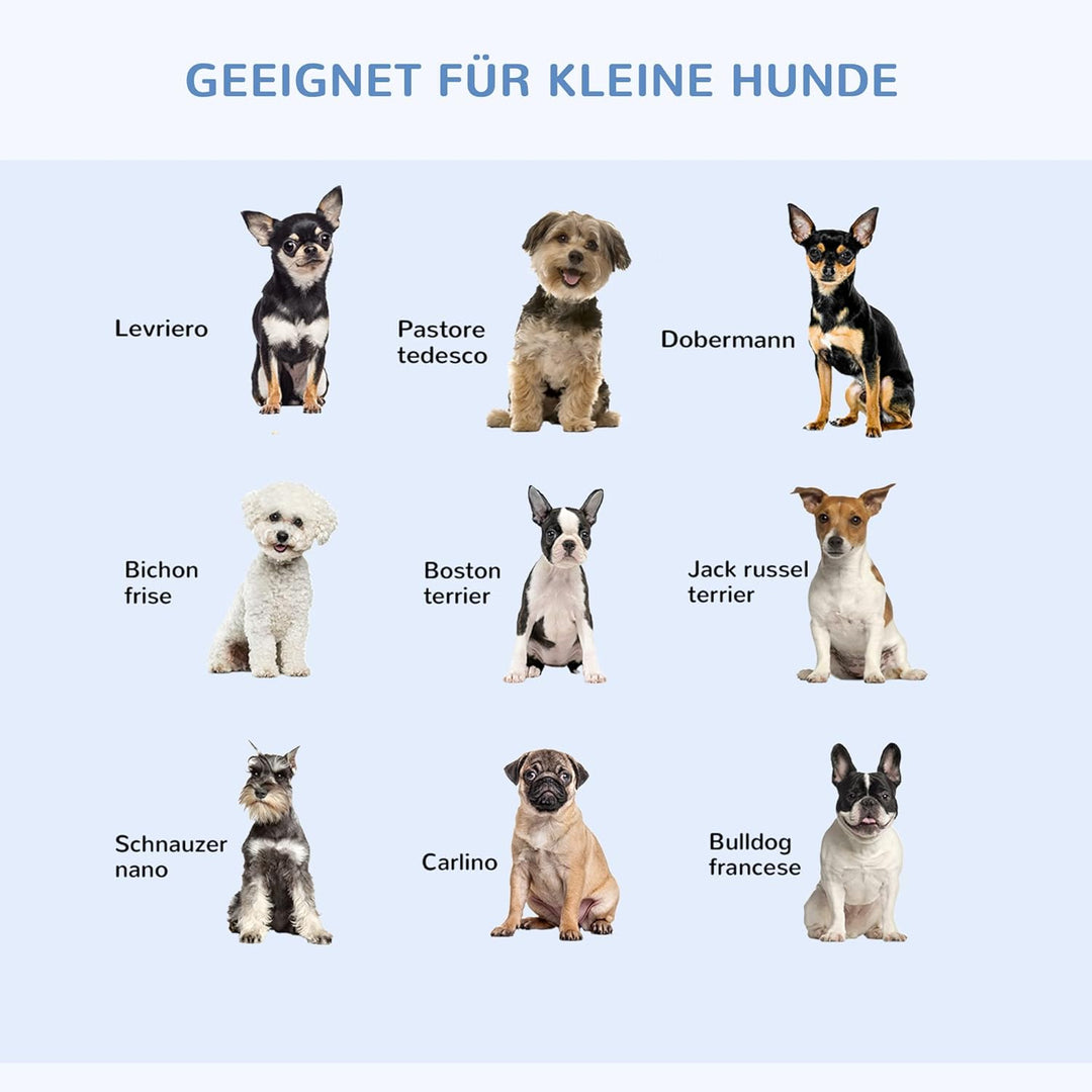 PawHut Hundekäfig Transportkäfig Drahtkäfig mit Gitter Hundebox Transportbox Kleintierkäfig Reisebox