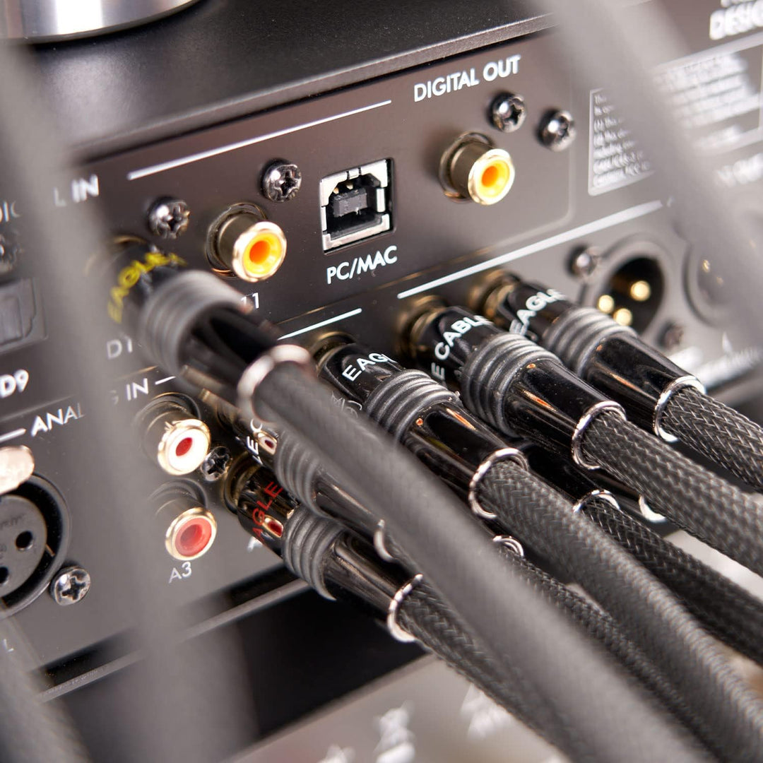 eagle cable by INAKUSTIK – 10021100 – Deluxe Optokabel | für digitale Audiosignale | 10,00m in Schwa