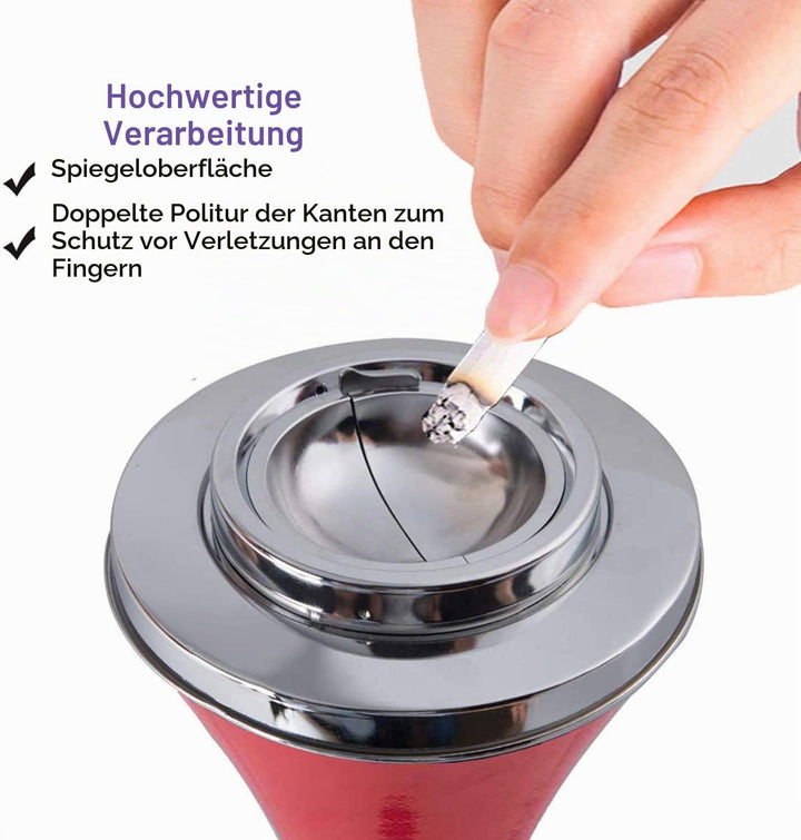 Modern Aschenbecher mit Standfuss Garten Ascher Freistehend Standaschenbecher Standascher Zigaretten