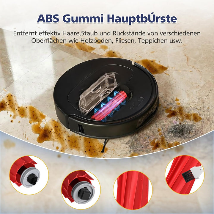 26 Pack Qrevo S Zubehör für Roborock Qrevo Pro/Qrevo S/Qrevo MaxV [Nicht für Qrevo] Staubsauger, 2 H