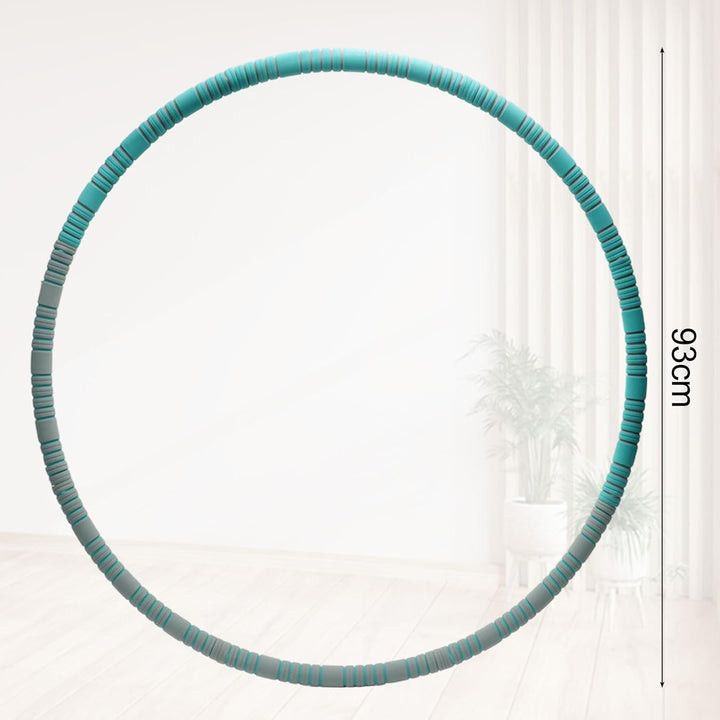 Hula Hoop Reifen Erwachsene, 1,1Kg Hullahub Reifen zum Abnehmen, 93 cm Durchmesser, 8 Segmente Abneh
