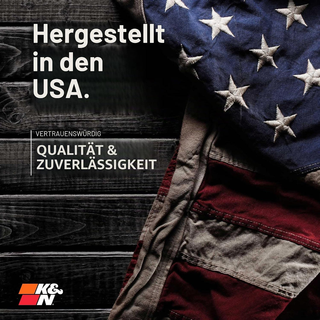 K&amp;N Innenraumluftfilter: Premium, waschbar, sauberer Luftstrom zu Ihrem Innenraumfilter Ersatz: Desi