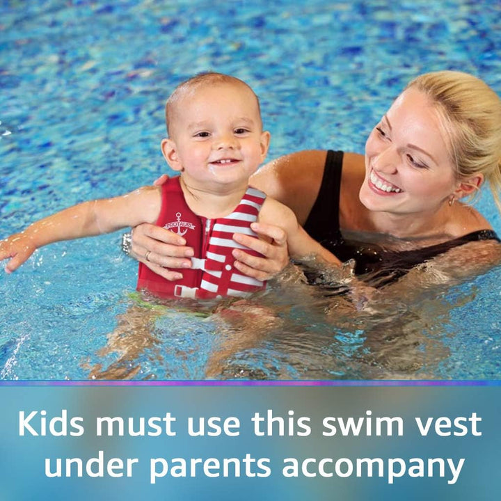 PROTAURI Kinder Schwimmerjacke - Jungen Mädchen Neopren Schwimmen Jacke Kleinkind Schwimmen Lernen B