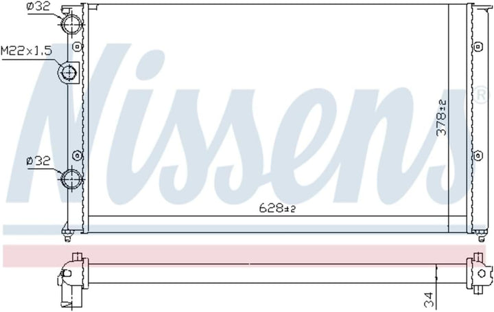 Nissens 652451 Wasserkühler