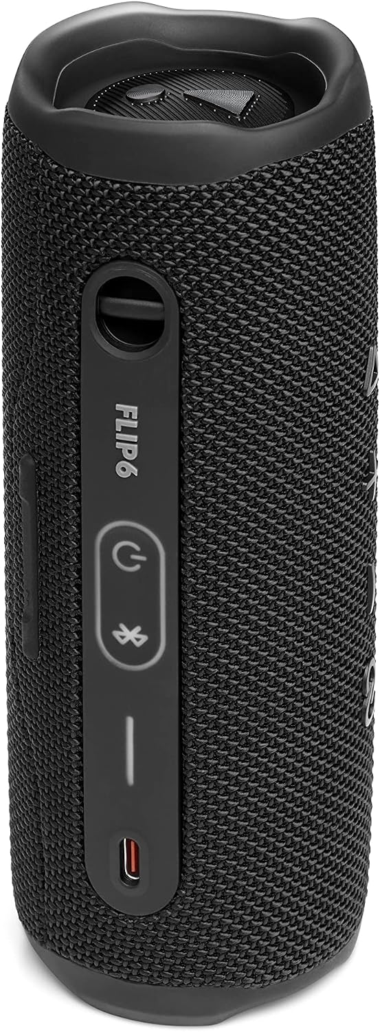 JBL Flip6, Bluetooth Lautsprecher, IPX7, Schwarz