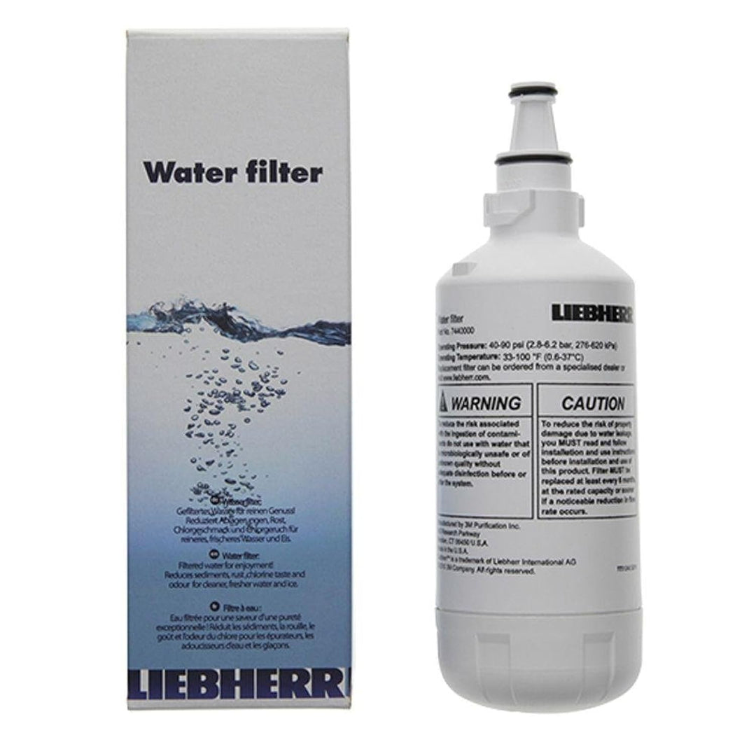 Liebherr 7440000 und 744000200 Kühlschrank-Wasserfilter OEM, weiss, klein
