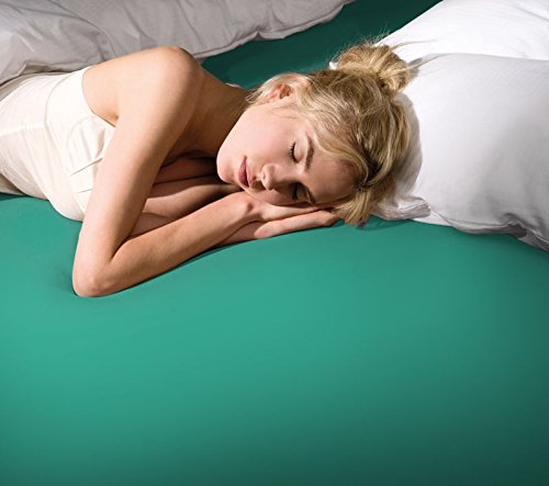 Formesse Bella Donna Jersey Spannbetttuch , Grösse:180x200-200x220 cm;Farbe:0639 Aquamarin 180x200-2