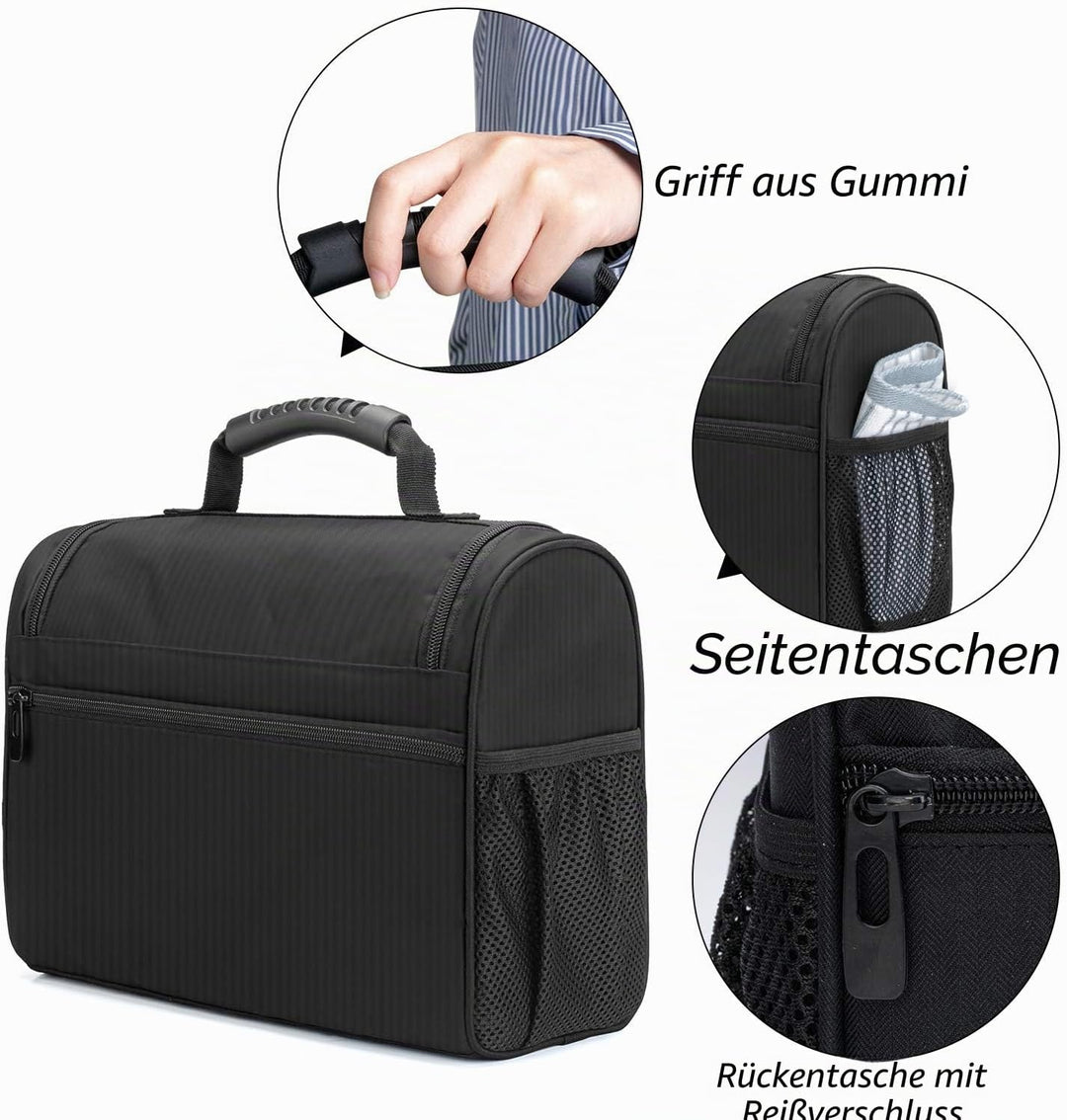 CURMIO Bartender Set Aufbewahrungstasche, Tragetasche für Cocktail Set, Cocktailshaker Bar Set, Reis
