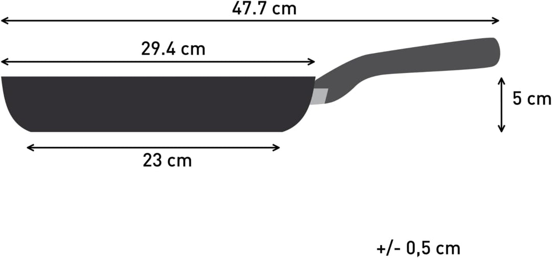 Tefal Virtuoso Bratpfanne 28 cm, Edelstahlpfanne unbeschichtet, Pfanne Induktion, langlebig, hochwer