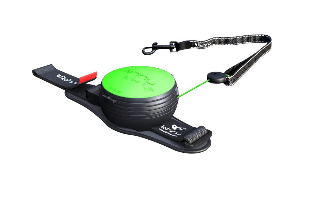 Lishinu3 Hundeleine mit Full-Stop S (5-7kg) neon grün