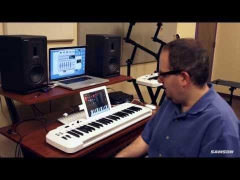 Samson Carbon 49 USB/MIDI Controller Masterkeyboard 49 Tasten inkl. Native Elements Software, Schwar