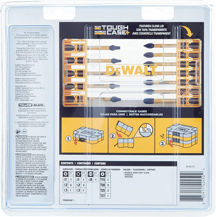 DEWALT FlexTorq Schlagschrauber-Bit-Set, 22-teilig (DWA2FTS22IR)