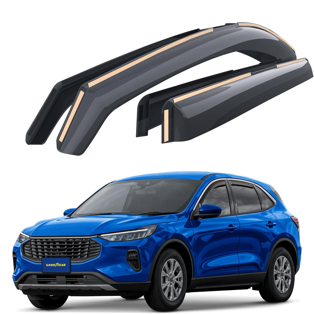 Goodyear Windabweiser für/kompatible mit Ford Kuga 2020-2024 SUV, Autofenster Regenschutz, Regenabwe
