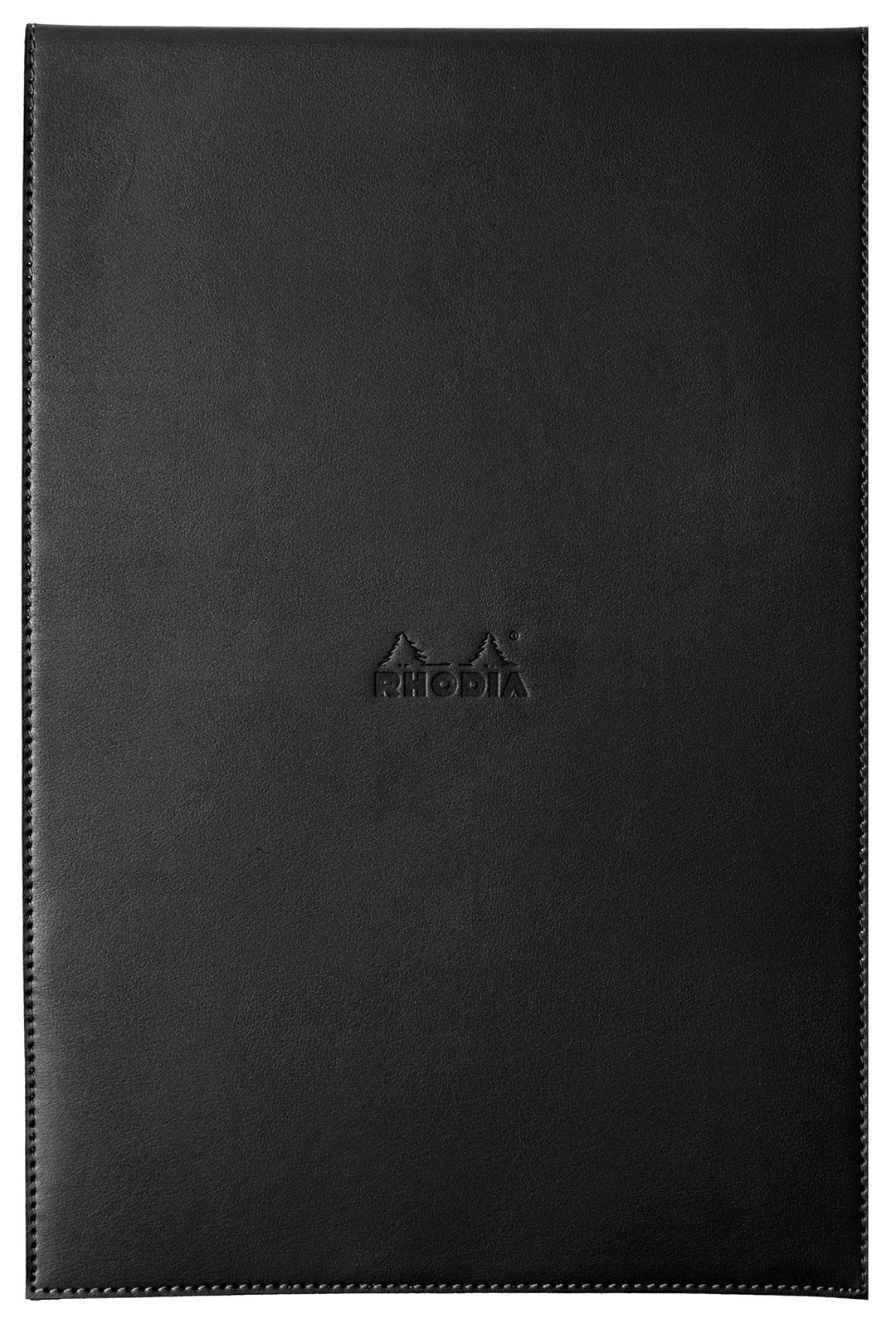 Rhodia 218199C ePURE N°19 Notizblock (mit Schutzhülle aus Kunstleder, 22 x 32,5 cm, 80g, elfenbein,