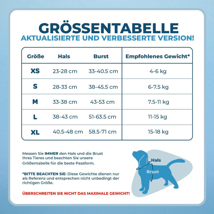 Voyager Verstellbares Hundegeschirr mit Reflektorstreifen by Best Pet Supplies - Strapazierfähige Ga