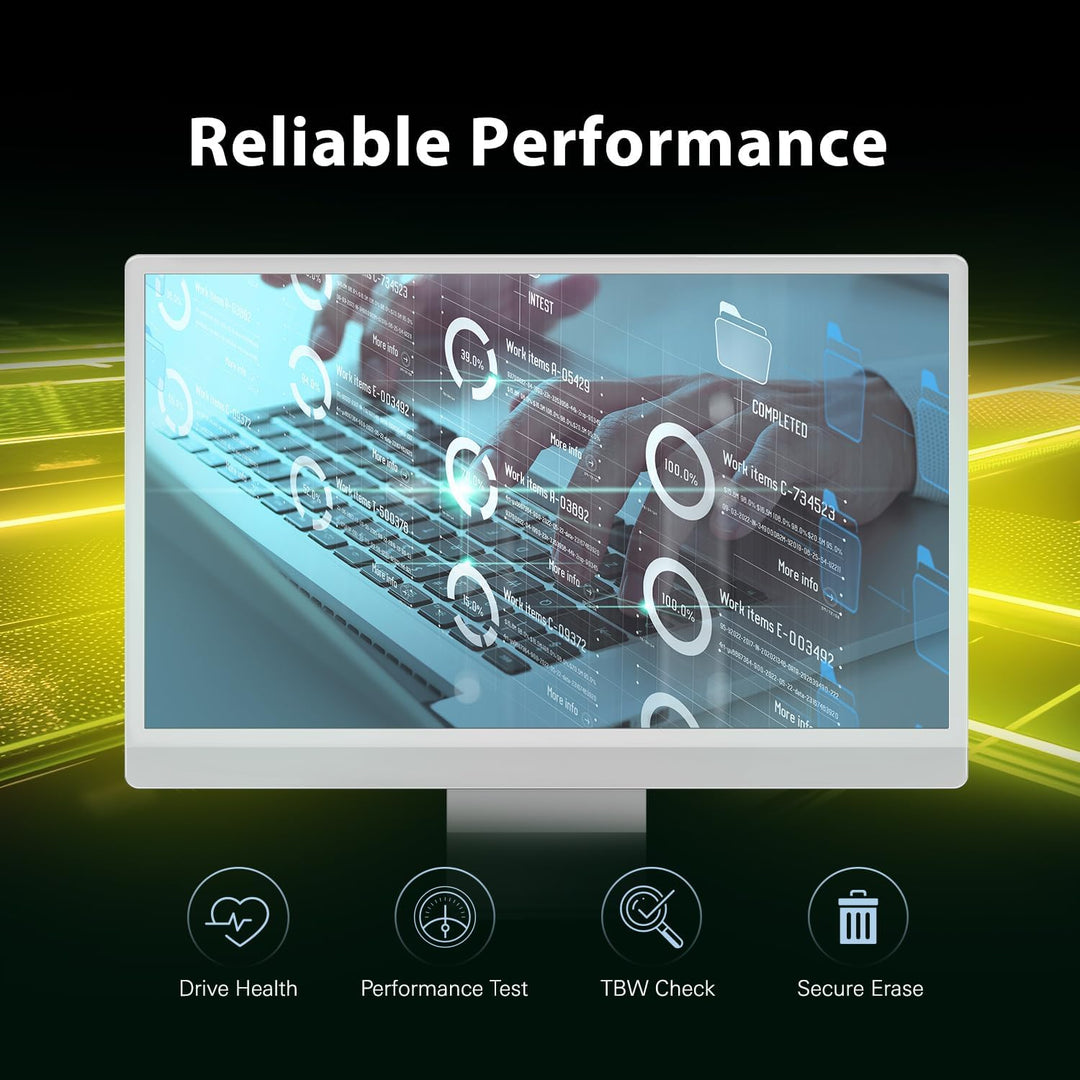 Silicon Power 2TB US75 NVMe 4.0 Gen4 PCIe M.2 SSD R/W up to 7,000/6,500 MB/s (SP02KGBP44US7505), 2TB