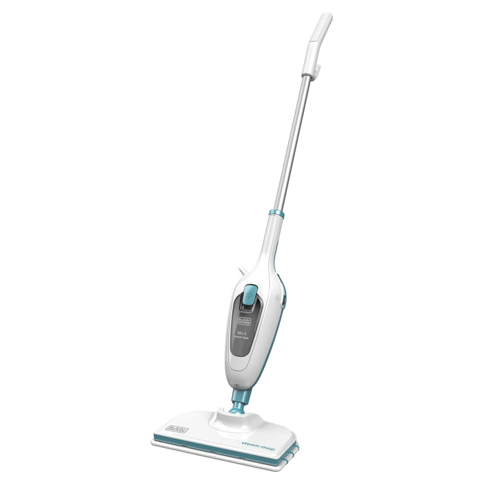 Black+Decker FSMH13E10-QS 10-in-1 Dampfbesen Steam Mop Deluxe (1300W, Dampfreiniger für hygienische