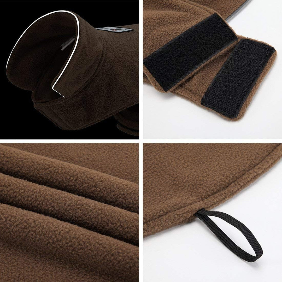 Ecent Hundemantel Winter Hundekleidung Hundepulli Sweatshirt Hund Winterjacke Baumwolle für Hunde br