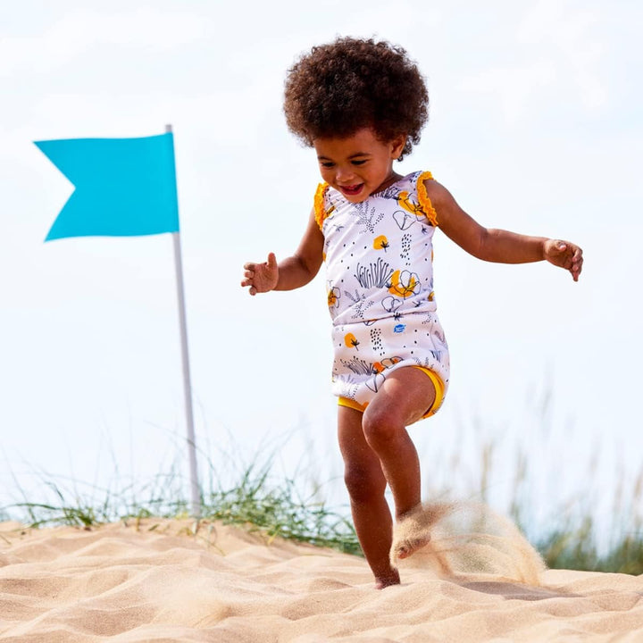 Splash About Happy Nappy-Anzug 6-14 monate Flower Meadow, 6-14 monate Flower Meadow