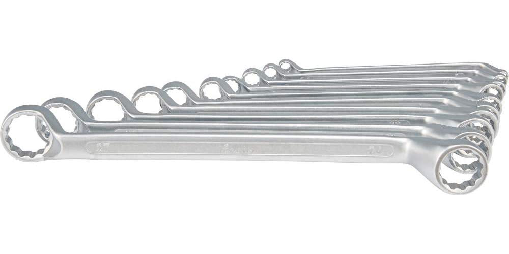 fortis Doppelringschlüssel-Satz DIN 838 10-teilig 6-27 mm