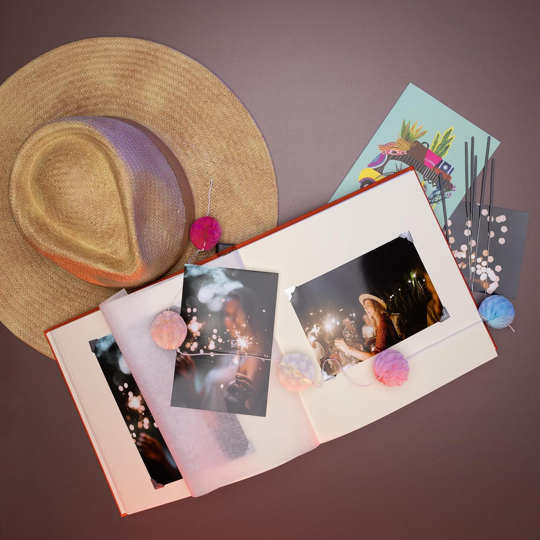 Semikolon 368382 Foto-Album Classic Event – 24 x 23 cm – 60 Seiten cremefarben, für ca. 60 Fotos – b