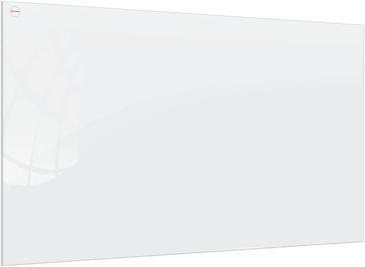 ALLboards Glasboard Magnetisch Perlweiss 90x60cm, Rahmenlos, Glastafel, Magnettafel, Gehärtetes Glas